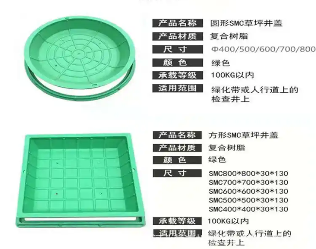 海宁树脂复合种植井盖展示